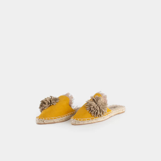 Chinelos Pom Pom Yellow