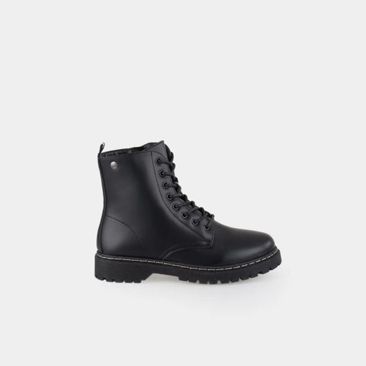 Black Vegan Military Boot